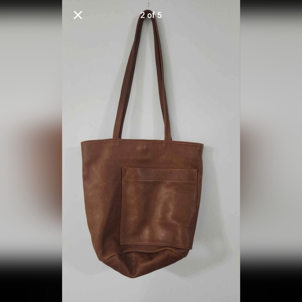 Genuine Leather Tote Bag